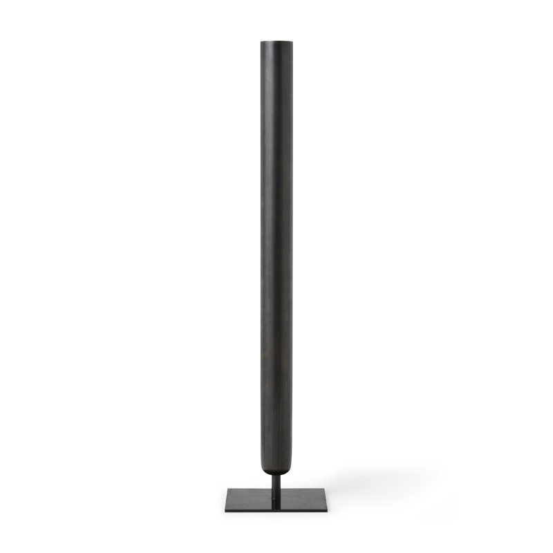 Stance Brass Table Vase, 19.7" H x 4.3" W x 4.3" D