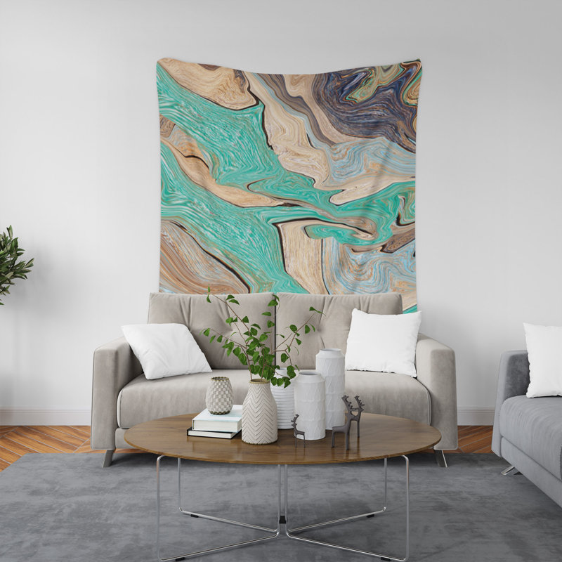 Tapisserie murale, H 88 po x l 104 po