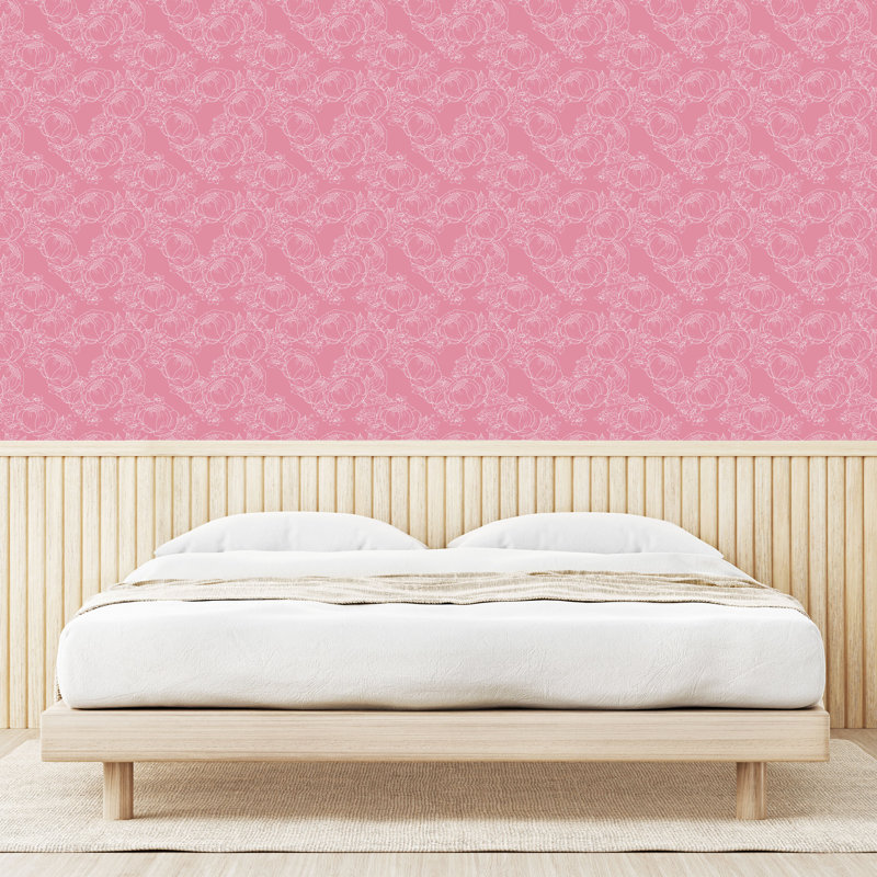 Rouleau de papier peint adhésif Idelette, L 13 po x L 72 po