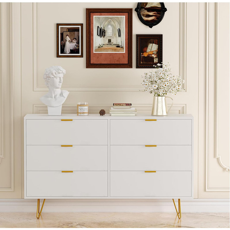 Commode à 6 tiroirs Viviyan