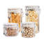 Ensemble de 6 contenants transparents (28, 38 (x2), 58, 59, 72, 150 oz)