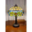 Lampe de table 23 po brun foncé