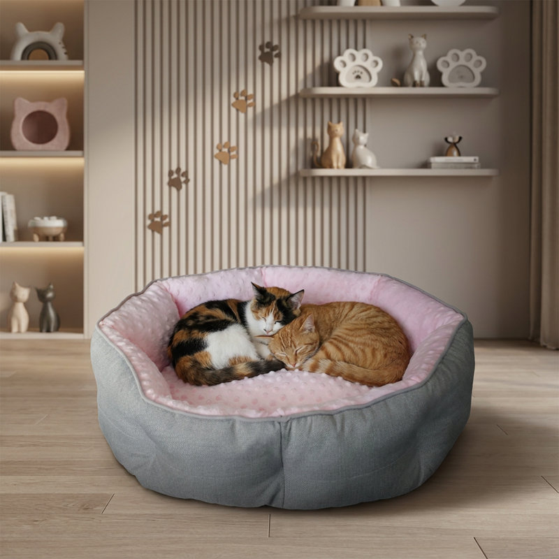 Lit confortable pour chat CozyPaws, Large (30.7" L x 25.2" W)