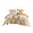 3 Piece Cotton Comforter Set