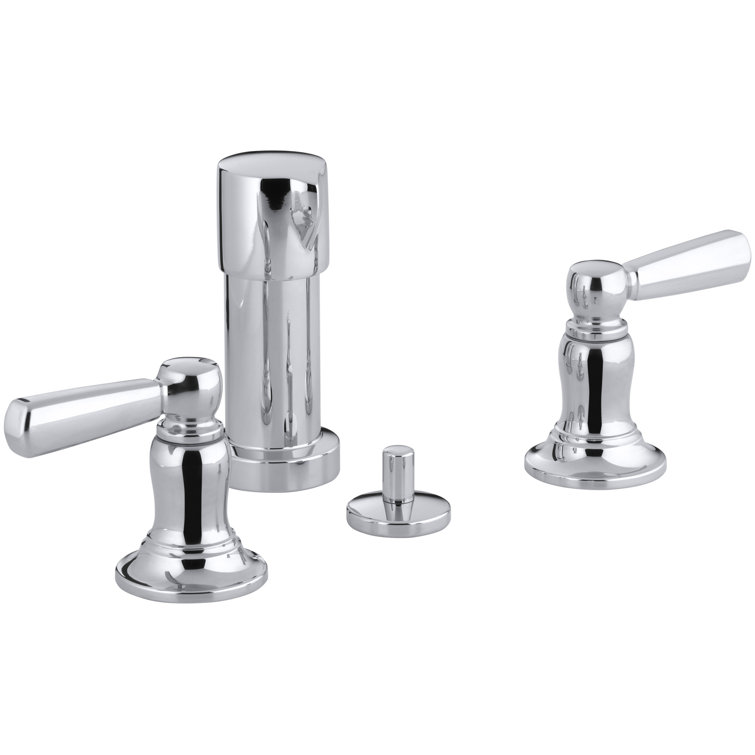 Bancroft Vertical Spray Bidet Faucet with Lever Handles