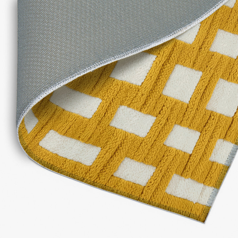Tapis brun intérieur et extérieur Trellis, Rectangle 4pi x 6 pi