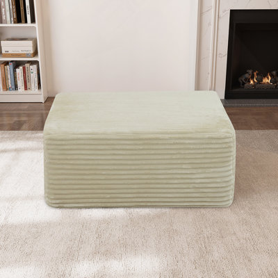 Repose-pieds / beige / moelleux