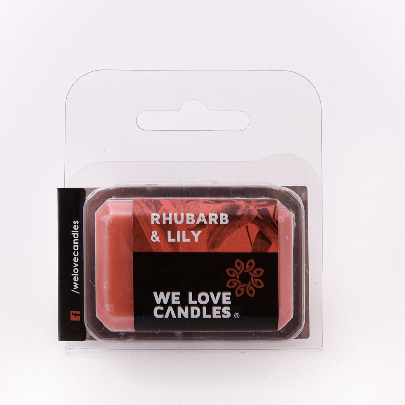 Rhubarb, Raspberry And Caramel Scented Wax Melt