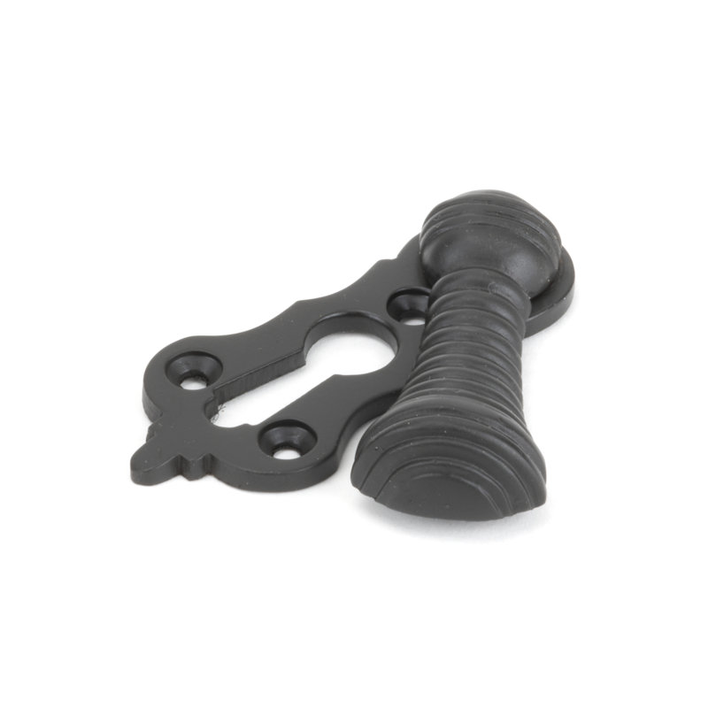 Beehive Escutcheon Door Accessory, Aged Bronze