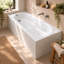 Davos 1550mm x 900mm Soaking Acrylic Bathtub-1055163284