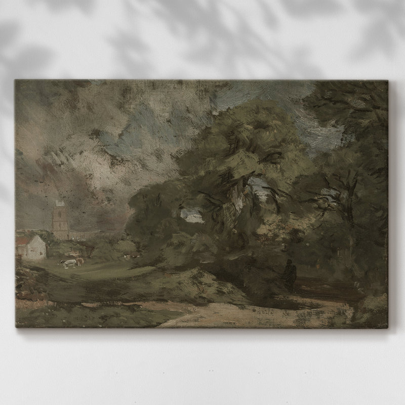 Paysages rétro-DCCVII -Galerie enveloppée Cavas, 8 x 12