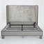 Argento Upholstered Wingback Bed-23116723
