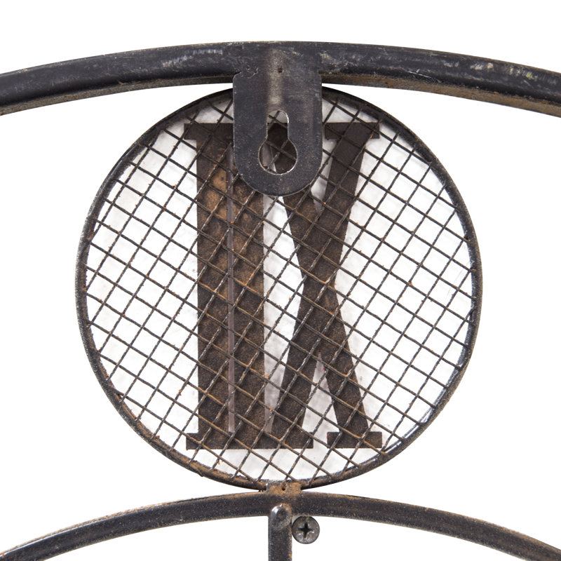 Alah Metal Wall Clock
