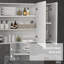 Armoire à pharmacie lumineuse avec miroir, miroir de salle de bain mural 26 po x 36 po avec rangement, armoire murale de salle de bain 3 couleurs avec charge USB, tablette réglable