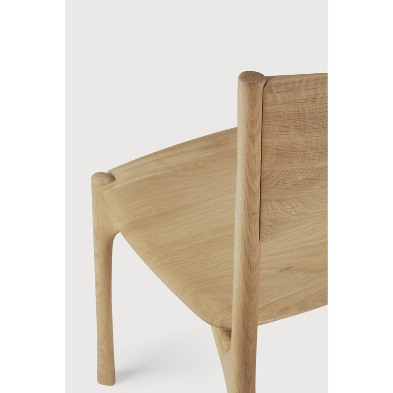 PI dining chair - oak 48/53/79, Varnished Oak