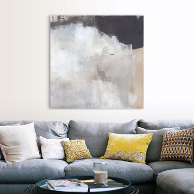 Neutral Abstract I par Jennifer Paxton Parker - reproduction d'art sur toile