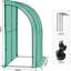 Blaxton 6.56 Ft W x 3.28 Ft D Lean-to Greenhouse-1894144275