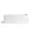 KDKSC 30 Inch Fireclay Kitchen Sinks White Rectangular Farmhouse Sink Large Single Bowl Undermount Reversible Kitchen Sink With Drainboard & Strainer
