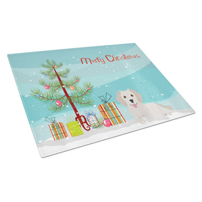 Planche à découper en verre pour arbre de Noël Havapoo # 1 Large-bo3