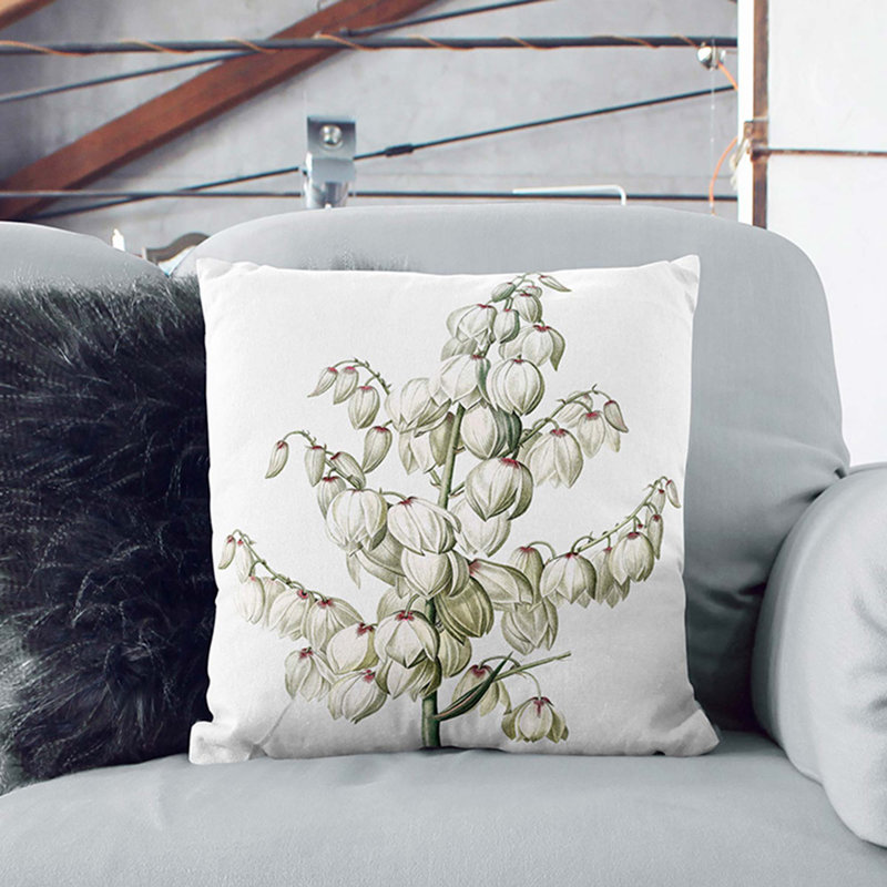 Square Throw Cushion, Black, 40 x 40 cm