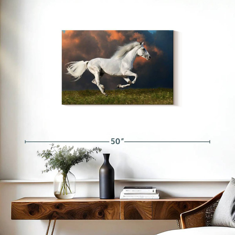 Crowle, jeune cheval, H 20 po x l 30 po