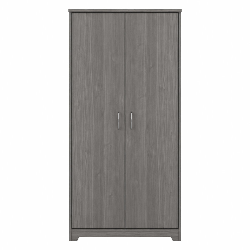 Armoire de rangement à 4 tablettes Huckins, Gris