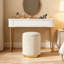Repose-pieds rond avec velours et tabouret-915177697