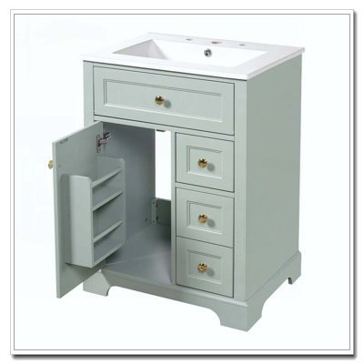 24''Bathroom Vanity with Sink