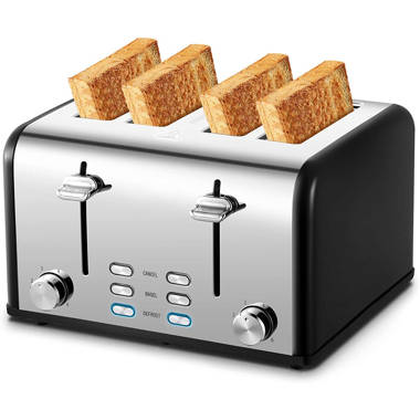 GE - G9TMA4SSPSS - GE 4-Slice Toaster-G9TMA4SSPSS