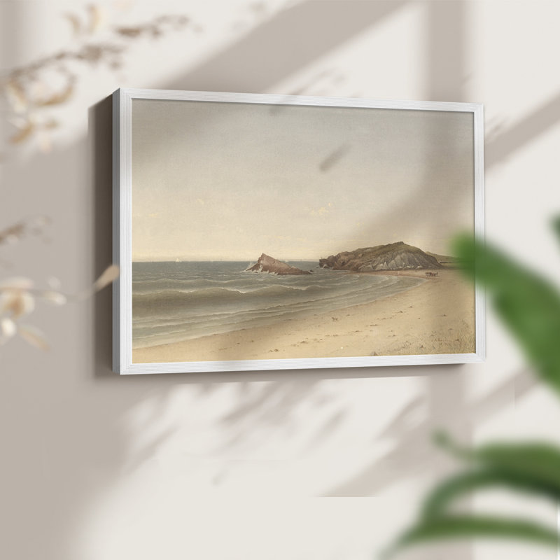 Paysages rétro-CDL-reproduction encadrée, H 8 po x l 10 po, Blanc