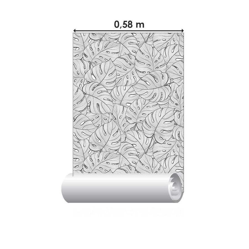 Rouleau de papier peint adhésif L 126 po x l 24 po Roepke