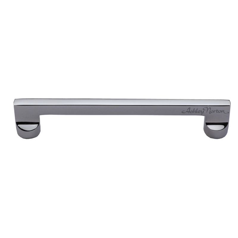 Apollo Cabinet Bar Pull, Flat Black, 6"