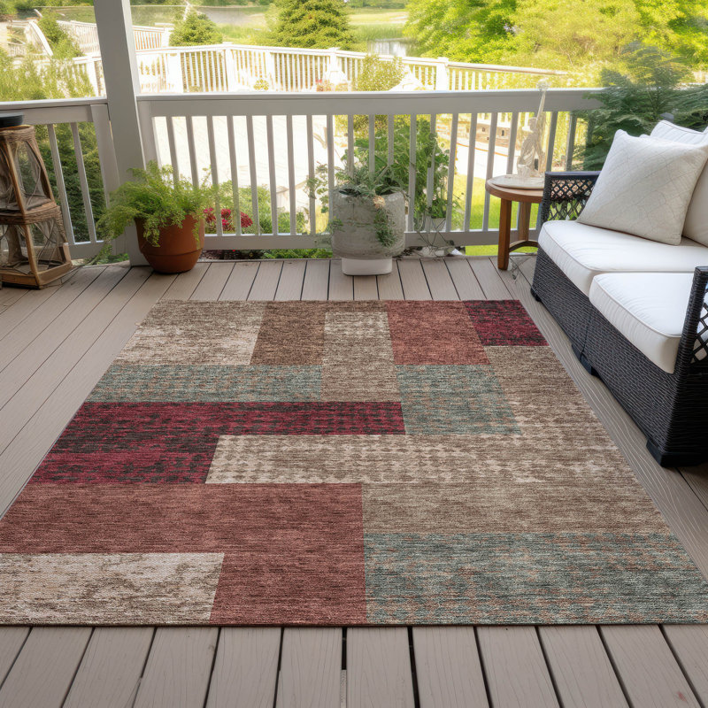  Aleg Area Rug, Rectangle 9' x 12'