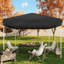 10x10 ft Pop Up Canopy Tent, Outdoor Tent with 3 Adjustable Height, Easy Set Up Canopy with 4 Sandbags & Carrying Bag for Camping, Parties, Outdoor Events-1027178025