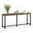 70.9-Inch Extra Long Console Table Behind Couch, Sofa Table for Living Room Small Space, Rustic Industrial Narrow Entryway Table (Brown)-1859871037