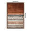  Tableau d'affichage encadré en tissu, Kilim Kiremit2 par Emel Tunaboylu, pour un tableau d'affichage ou une organisation murale-519107588