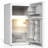 3.1 Cu. Ft. Double Door Refrigerator White with Freezer-120944225