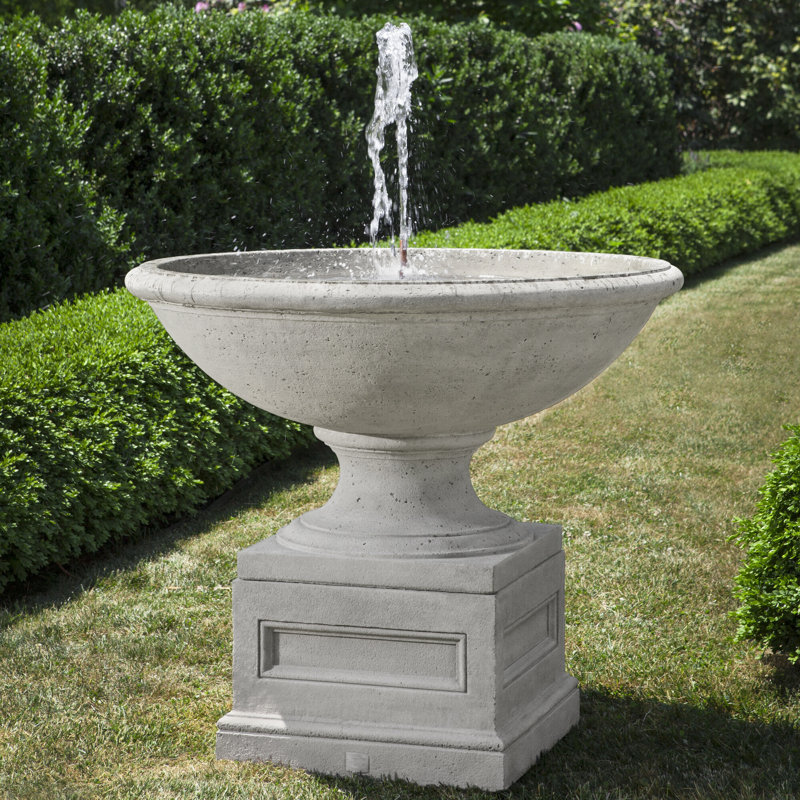 Fontaine de jardin en béton Condotti, Naturel