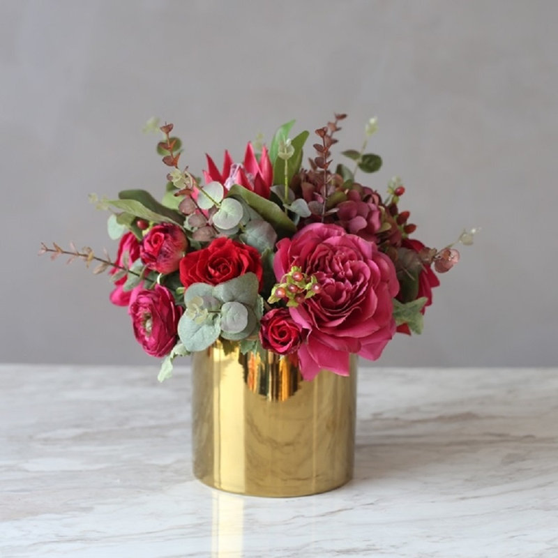 Rouge/rose/rose/vert/vert