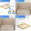 Organisateur d'armoire simple coulissant avec fermeture douce, l 28,5 po x P 21 po, maximise le rangement et l'accessibilité de la cuisine