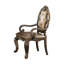 Chaise avec accoudoirs touffetée (ensemble de 2)