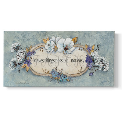 Faith - Toile tendue avec châssis tendue, prête à être accrochée