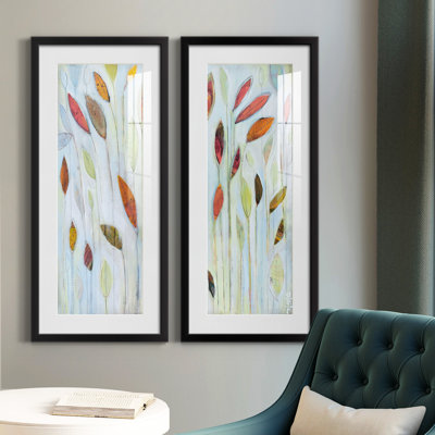 Cadre photo, ensemble de peintures sur papier