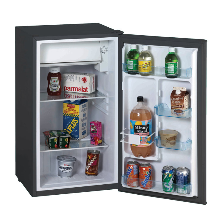 Avanti RM3316B 3.3 Cu.Ft Refrigerator with Chiller Compartment, Black