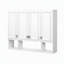 Armoire de salle de bain murale moderne de 36 pouces avec charnières à fermeture douce, tablettes ouvertes et 3 tablettes réglables pour la salle de bain
