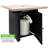 28Inch Outdoor Gas Fire Pit Table, 48000 . Square Propane Patio With . Bionic Wood Grain Lid. Great For Enhancing Your Backyard, Garden, Party, Deck And Courtyard. Brown Steel. 28.27 In. Depth/Width,