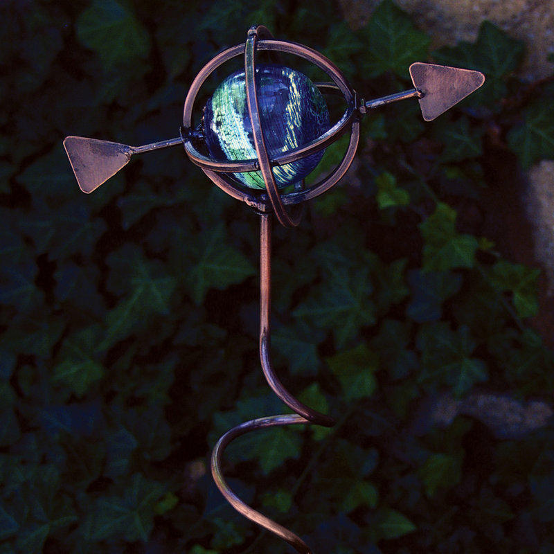 Weather Resistant Metal Abstract Garden Stake