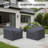 Kesia Acacia Outdoor Lounge Chair Covers