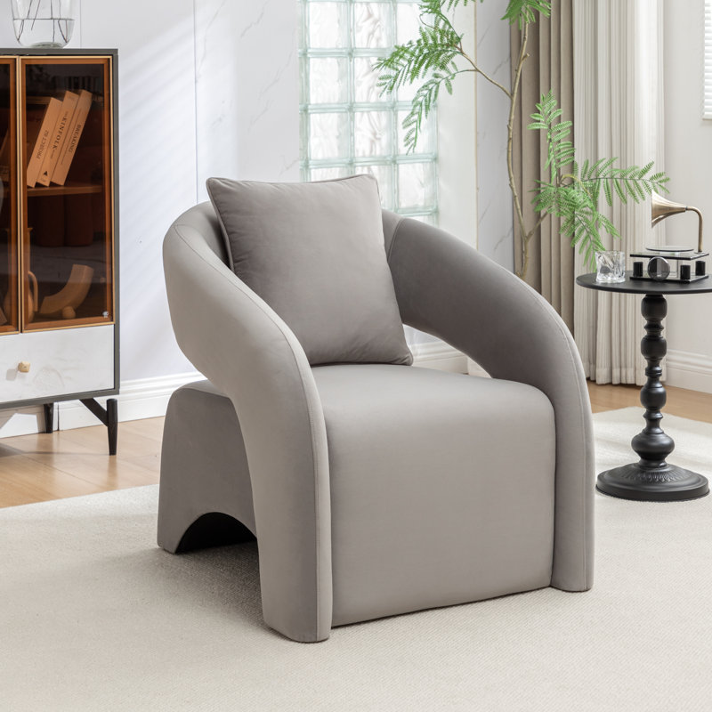 Fauteuil Hijinio, Gris