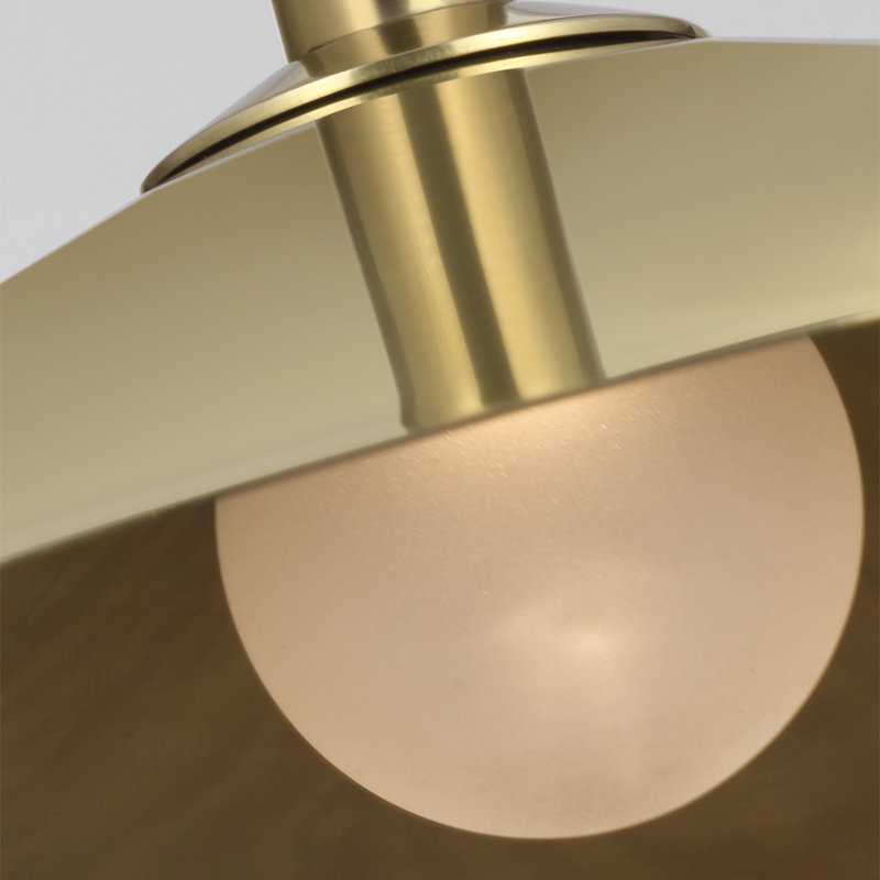 Amber Lewis Ponce 62" Linear Pendant, Brass, Hand-Rubbed Antique Brass